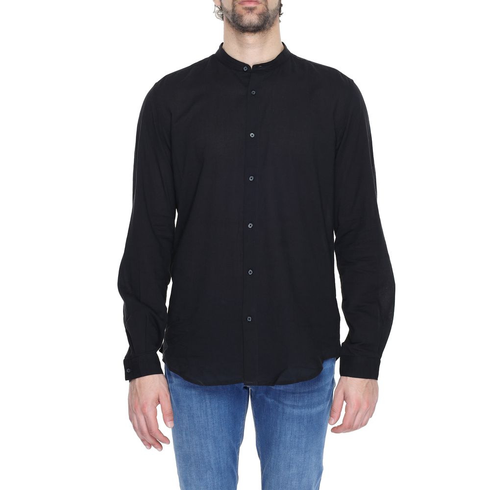 Antony Morato black cotton shirt